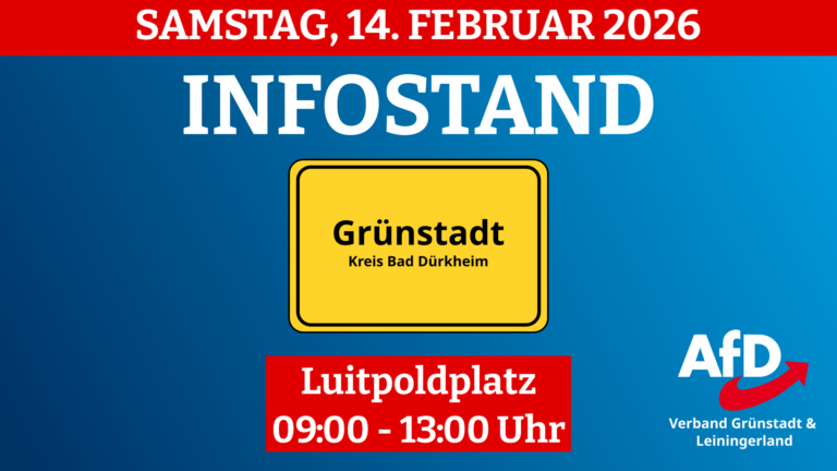 INFOSTAND GRÜNSTADT, 14.02.2026